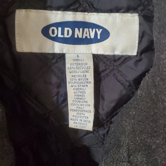 Old Navy Mens Wool Jacket - Picture 2 of 4